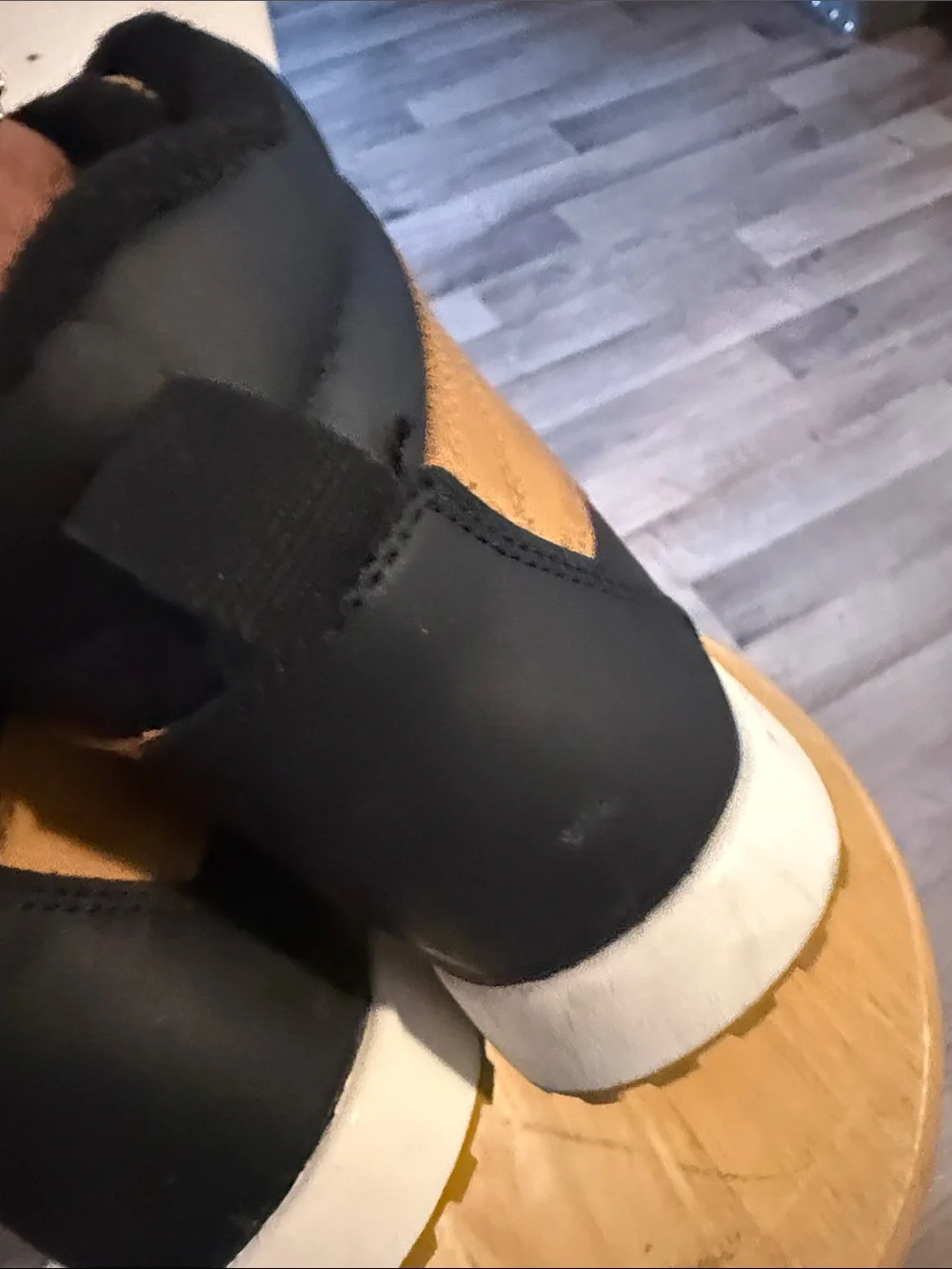 Original Use Kids Two-Tone Black and Tan Winter Boots